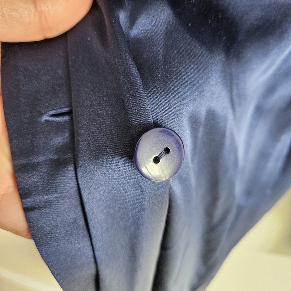 Alexis Navy Blue Turner Wrap Dress - Picture 11 of 13